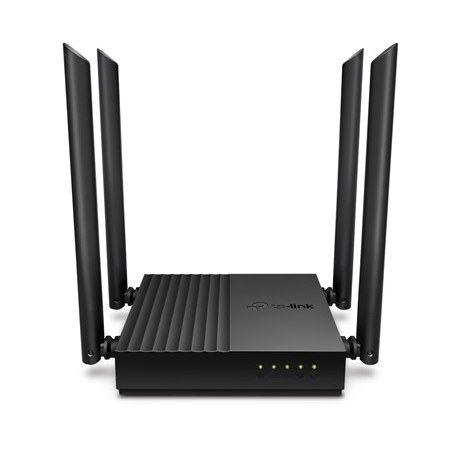TP-LINK | AC1200 Wireless MU-MIMO Wi-Fi Router | Archer C64 | 802.11ac | 867+400 Mbit/s | Mbit/s | Ethernet LAN (RJ-45) ports 4